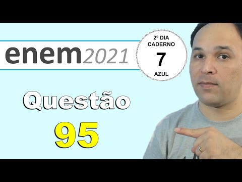 Enem 2021 - Correção de Química - Questão 95 - Caderno Azul