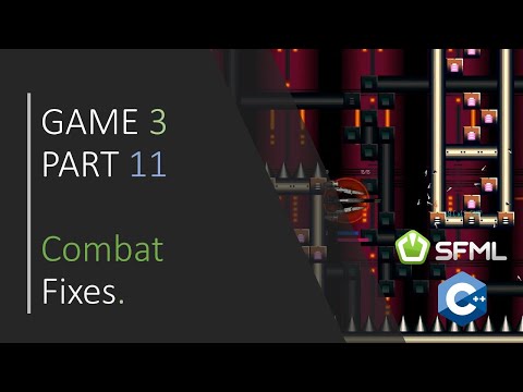 C SFML Simple 2D Games GAME 3 PART 11 Combat Pt 2