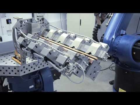 TRUMPF Lasersysteme: TruLaser Robot 5020 - Modulares Spannsystem