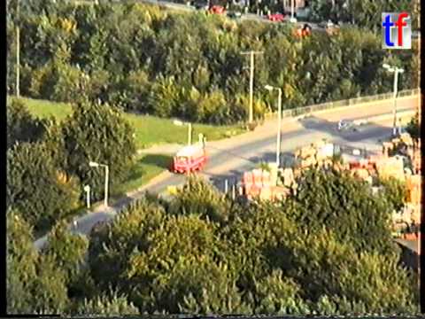 Feuerwehr Stuttgart: Alarmfahrt RTW 5/83-3, 1990.