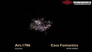 Feuerwerksbatterie Casa Fantastica von Weco