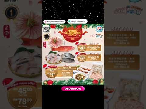 Festive Celebrate Deals #节日气氛渐浓，您准备好迎接节日的海鲜了吗？