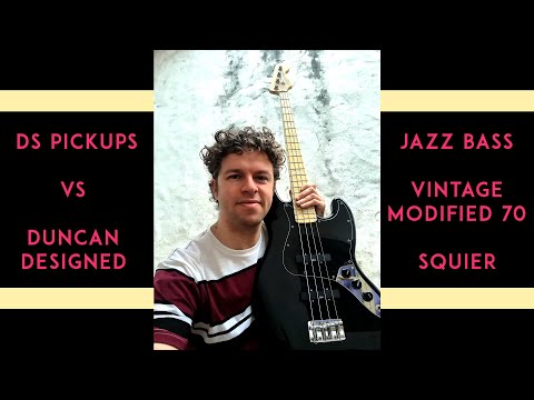 Ds Pickups JB II DS60 vs Duncan Designed (Stock) /Jazz Bass Vintage Modified 70