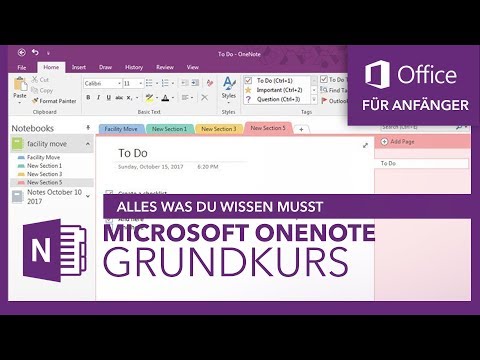 Microsoft OneNote (Basic Course) For Beginners | Microsoft Office Tutorial Series