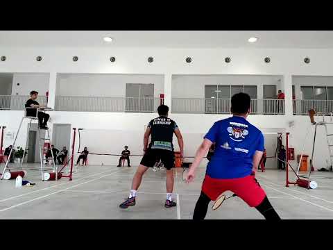Badminton Final Men's Double Open MBSJ - Sufyuddin / Eizlan Shah Vs Jojo Saha / Aiman Malek