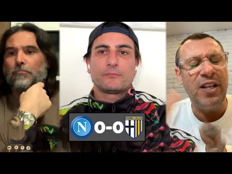 “Giocatori stanchi” – Napoli 0-0 Parma | Cassano e Adani commentano il pareggio del Napoli