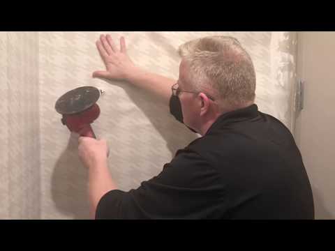 Cutting Wallpaper Around Round Objects - Spencer Colgan