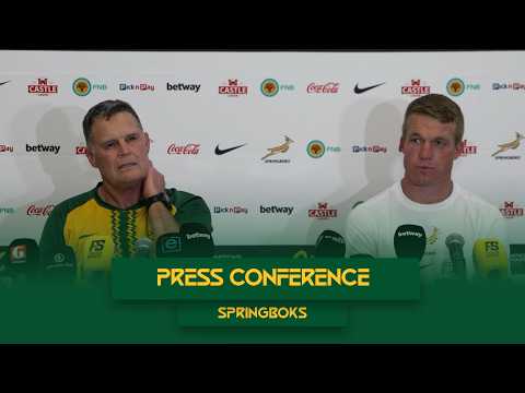 Rassie Erasmus & Pieter-Steph du Toit | Springbok Post-Match Press Conference | 18 July 2026