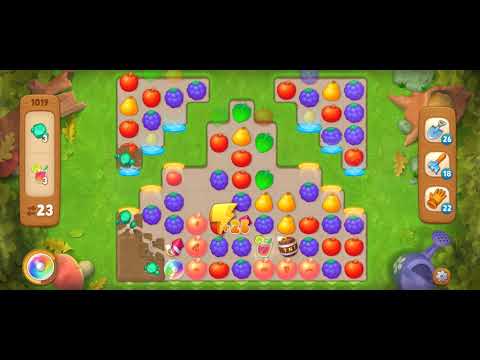 Gardenscapes level 1019 HD
