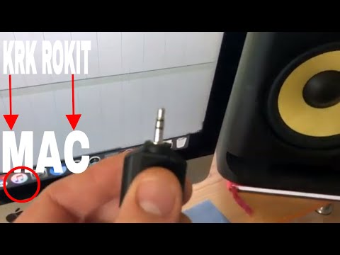 ✅  How To Hook Up KRK Rokit To Mac 🔴