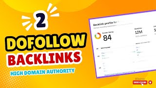 Free Backlinks for Website | 2 High Authority Dofollow Backlinks - SEO Strategy Instant Approval