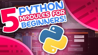 5 Python Modules For Beginners