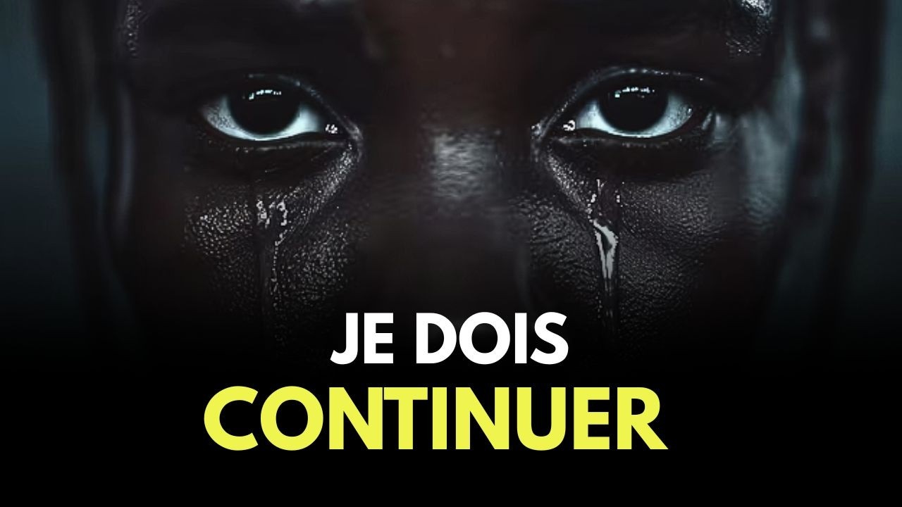 JE NE DOIS PAS M'ARRÊTER ! (Vidéo de motivation puissante)