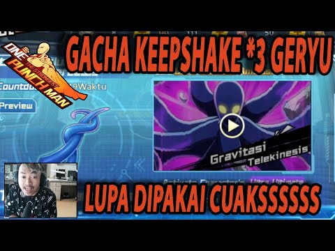 🔥🔥GACHA TENTAKEL TELEKINESIS SSR+ GERYUGANSHOOP [LUPA AKTIFIN CUK] - ONE PUNCH MAN:The Strongest
