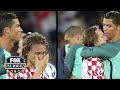 Cristiano Ronaldo consoles Luka Modric after Portugal knocks Croatia out | @TheBuzzer | FOX SOCCER