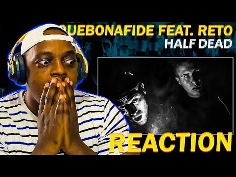 LITERALLY FIRE !!! Quebonafide ft. ReTo - Half dead(REAKCJA !!!)