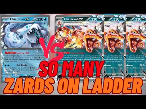 There are so many Charizard ex decks on the ladder! | Road to Arceus Episode 5