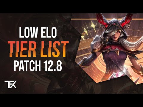 Low Elo  Tier List | Patch 12.8 | german | TFK