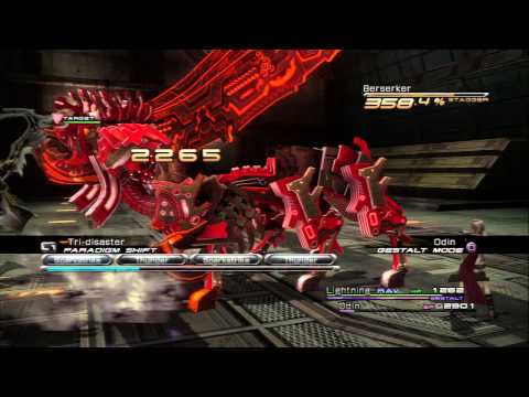 [HD]Let's Play Final Fantasy XIII Part 40[Fang's Eidolon! Bahamut!]