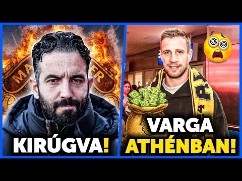 Teljes SOKK! KIRÚGTA Ruben Amorimot a Manchester United! EZÉRT választotta Varga Barnabás az AEK-et!