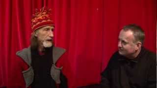 Arthur Brown interview at the Acorn Theatre in Penzance 2012