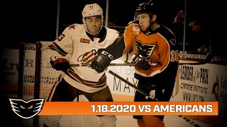 Americans vs. Phantoms | Jan. 18, 2020