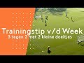 3 tegen 2 met 2 kleine doeltjes | Martijn Reuser | Trainingstip v/d Week #7