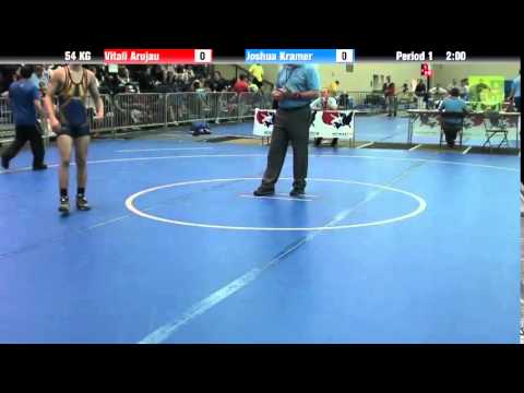 FILA Cadet 54 KG Vitali Arujau vs. Joshua Kramer