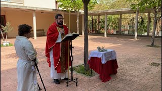 Bendición de los Ramos y entrada en el Templo de Santa María