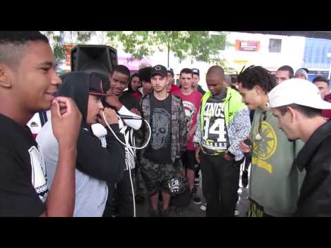 Balestre e Black vs Polin e Greg - 1 fase - 5° Central das Rimas - Joinville - 2016