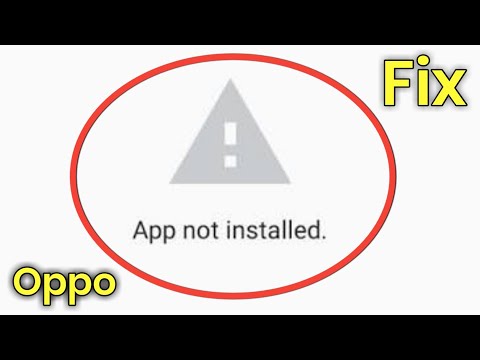 Oppo App Not Installed Problem How To Fix | Unknown Source App Not Installed Oppo