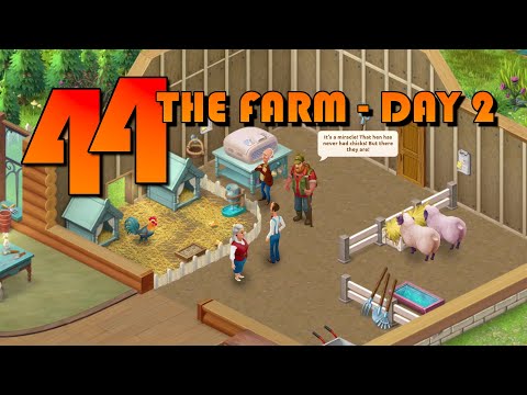 Playrix Homescapes - Farm Day 2 - Lake House Part 44 - Lets Play Match 3 Mobile Games