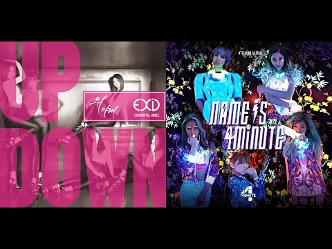 4Minute v.s. EXID - What's Your Up & Down Name [Mashup]