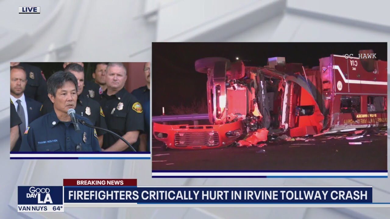 OC fire officials provide update on crew members injured in crash: FULL PRESS CONFERENCE