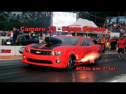 Camaro V8 nitro - Diego Busato - 402m em 7.3s