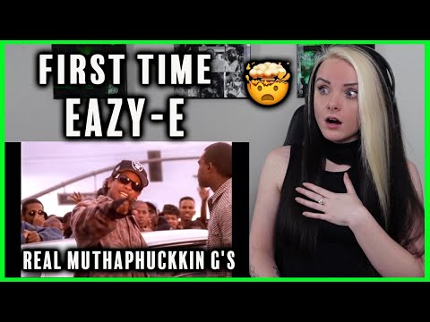 FIRST TIME listening to EAZY- E "Real Muthaphuckkin G's" REACTION