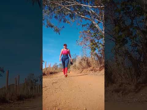 Caminhada sertaneja Comunidade Santa Rita município Vianópolis Goiás Brasil