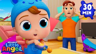 Download lagu Push That BUTTON! 🚨 Baby John and Family! | Little Angel Kids Songs & Nursery Rhymes mp3