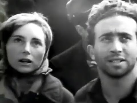 Jewish Refugees in 1947 sing "Hatikvah" on Haganah "Exodus" ship outside British Mandatory Palestine