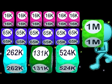 2048 JELLY CUBE 3D   - Asmr Gameplay ( Block Merge 3D) ( Reach 1M) #gameparkarea #2048 #jelly2048