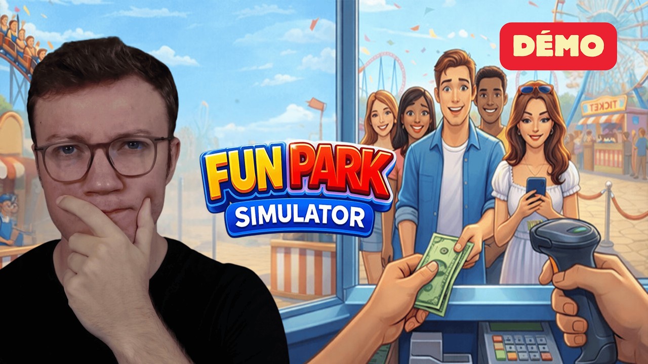 Fun Park Simulator — Fun Park Simulator : J'ouvre mon parc d'attraction ! Démo