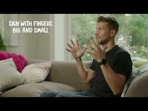 Cadbury Dairy Milk Fingers | Sign with Fingers Big & Small