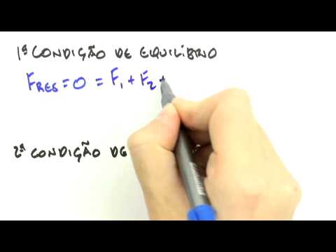 Me Salva! EQI02 - Condições de Equilíbrio - Física Geral - Mecânica