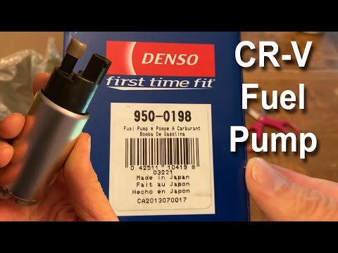 How to replace a fuel pump on a 1st gen Honda CR-V