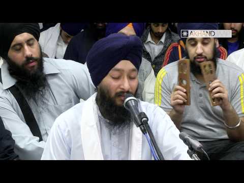 Waheguru Simran - Bhai Jagpal Singh Ji @ Akhand Jaap 1MAR2014 [HD]