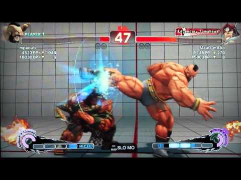 SSF4 AE 2012: mpaoub (Zangief) vs MaaO-mAAo (T. Hawk)