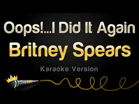 Britney Spears - Oops!...I Did It Again (Karaoke Version)