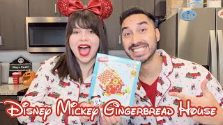 Disney Mickey Mouse Gingerbread House | Vlogmas Day 21