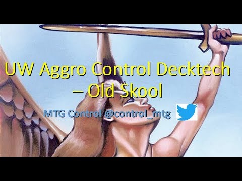 UW Aggro Control Decktech - Old Skool - MTG