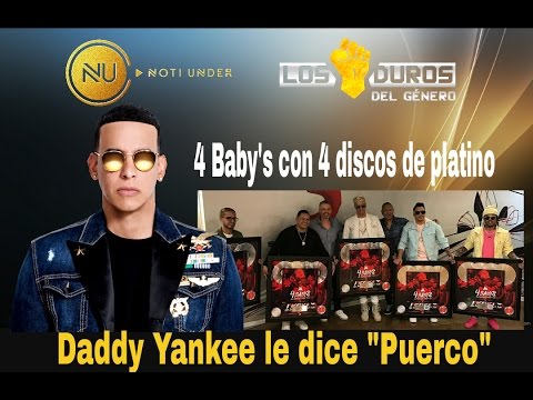 Daddy Yankee le dice puerco a quien?,Juhn dice zumben Caliente, 4 Babys 4 discos de platino